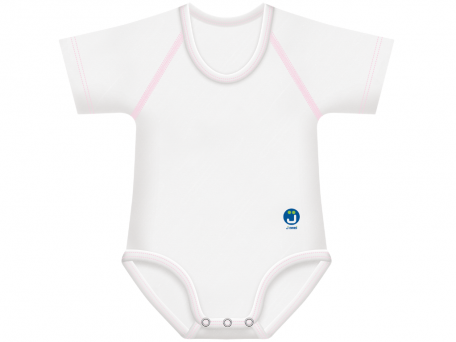 Pink Dinosaur body  0-36m bio cotton 4season