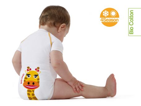 Giraffa body  0-36m bio cotton 4season Jungle