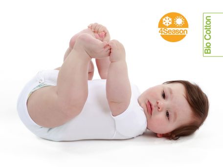 body  bianco 0-36m bio cotton 4season