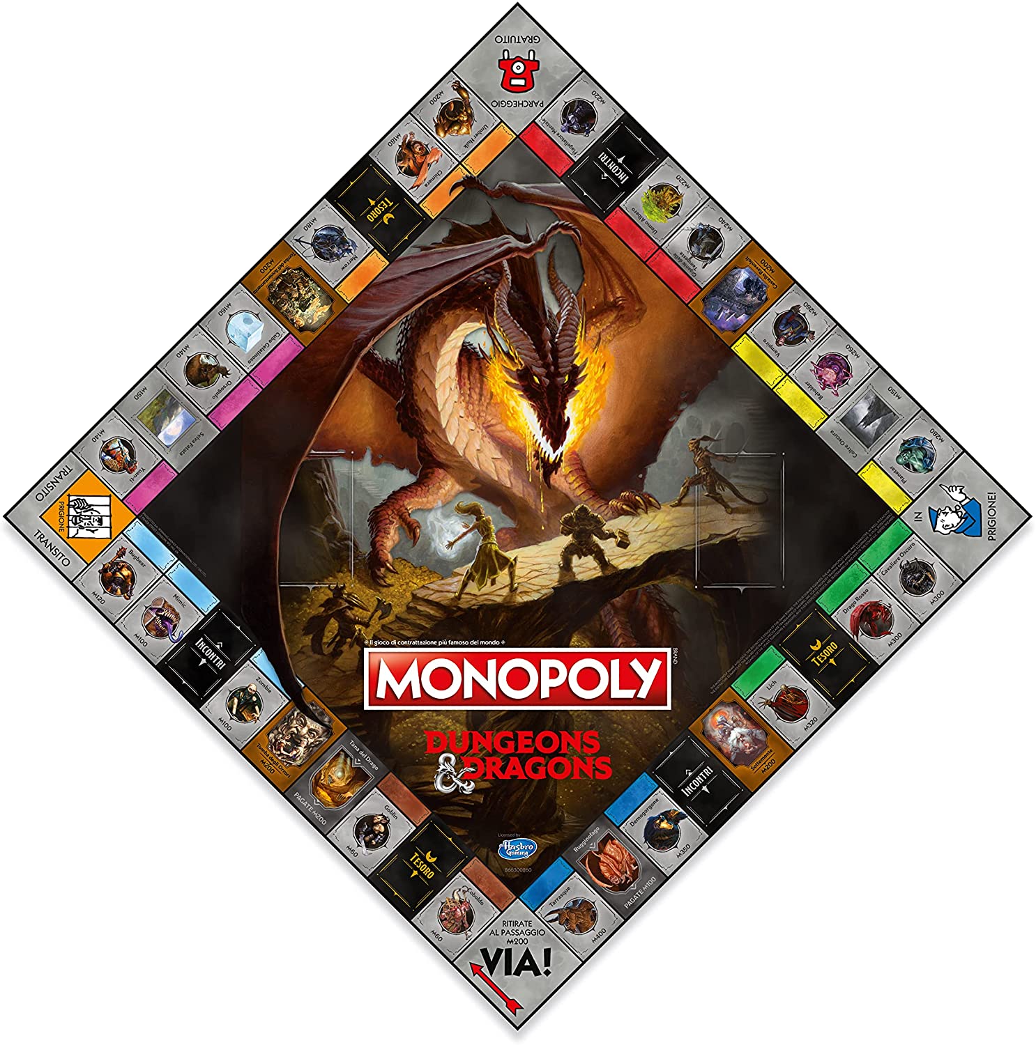 Monopoly Dungeons and Dragons