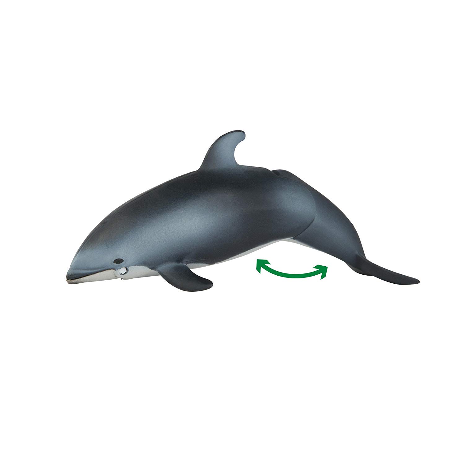 Delfino bocca e coda snodata