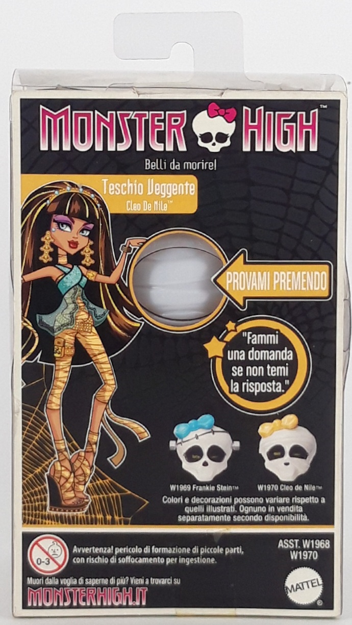 Teschio Veggente di Cleo De Nile Monster High