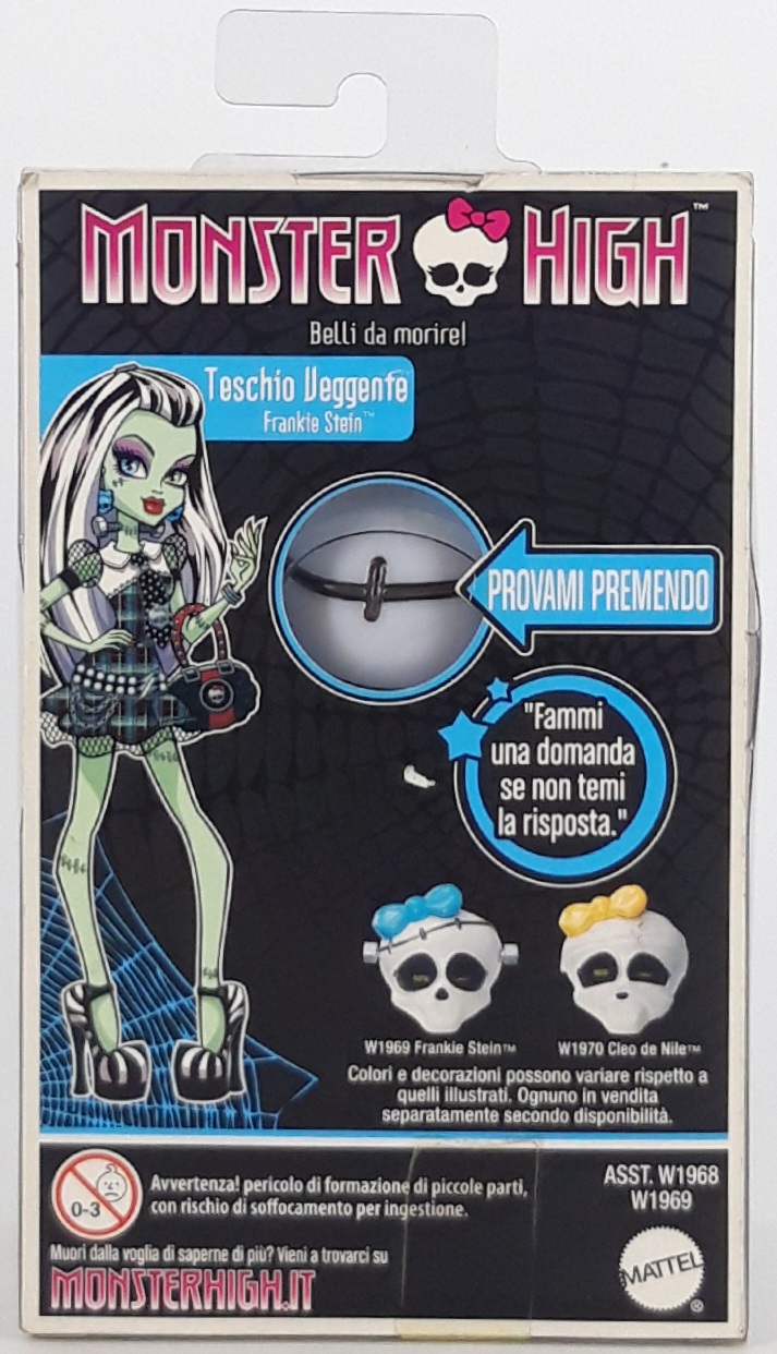 Teschio Veggente di Frankie Stain Monster High