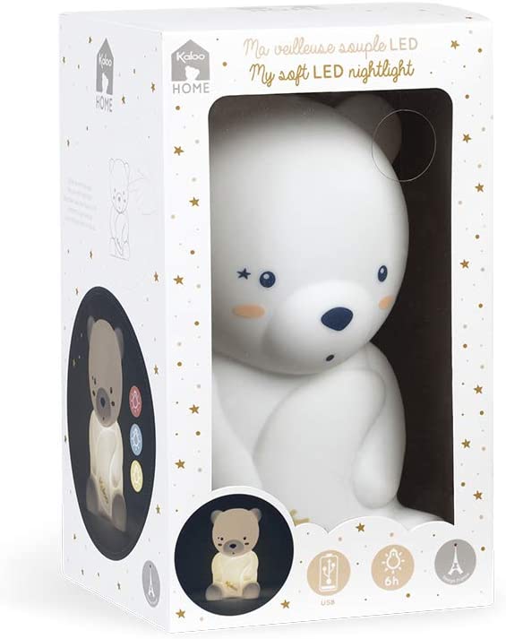 Luce notturna orso in silicone 18cm