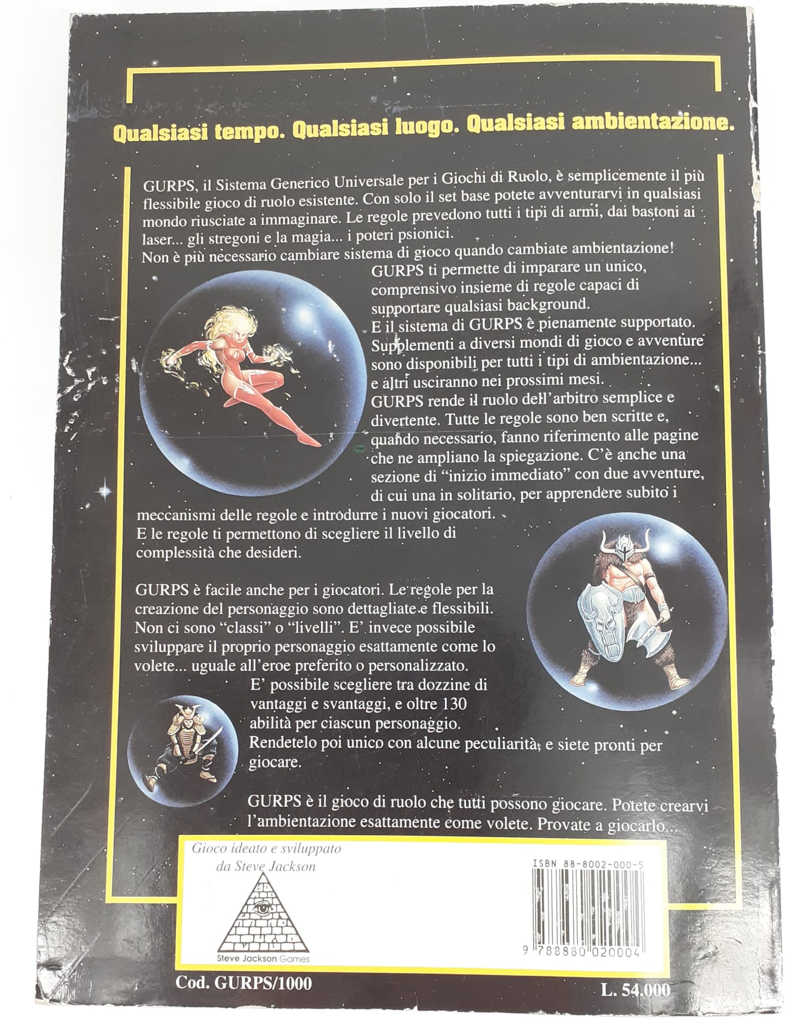 Gurps libro set base