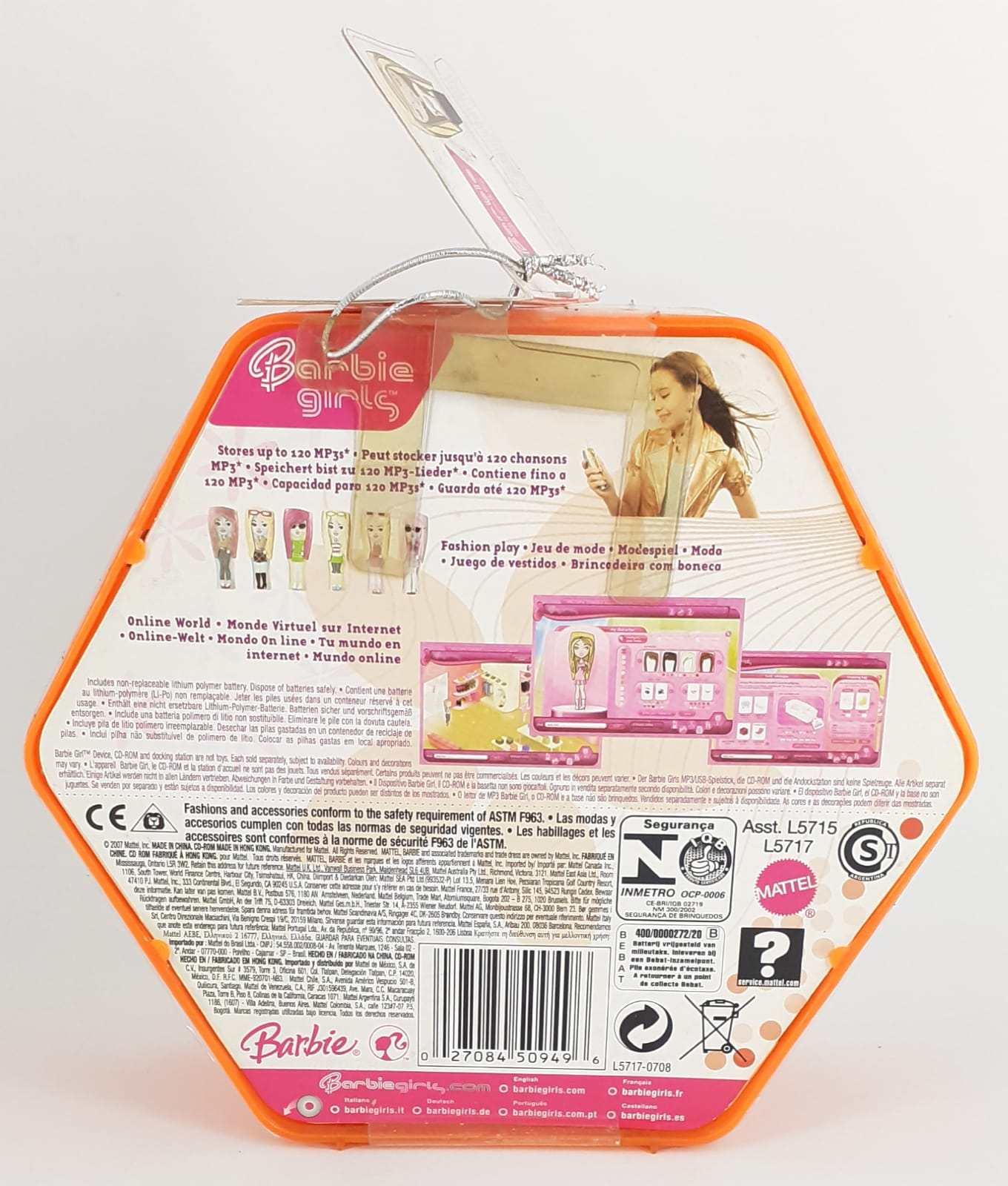 mp3 Barbie girl device