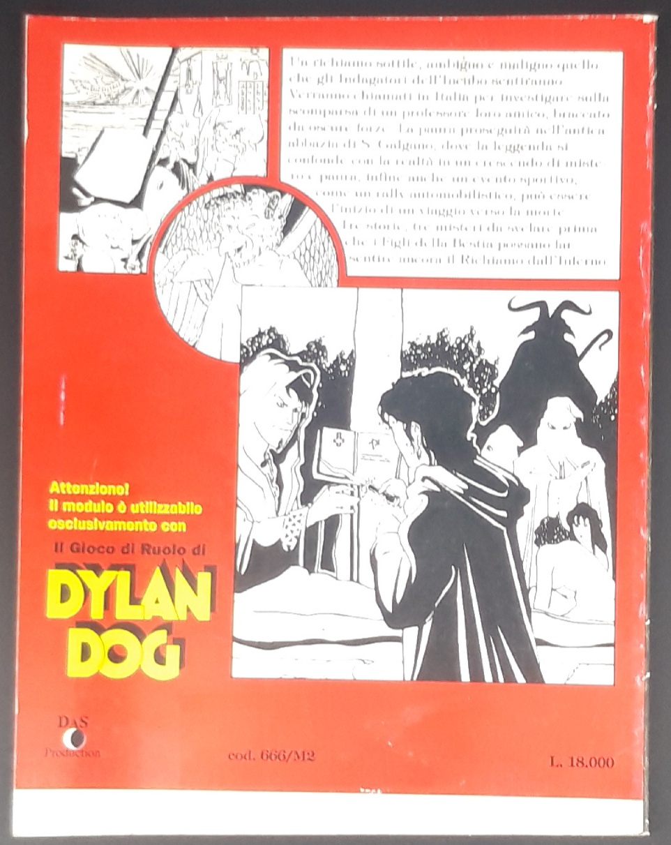 Dylan Dog richiamo dall'inferno