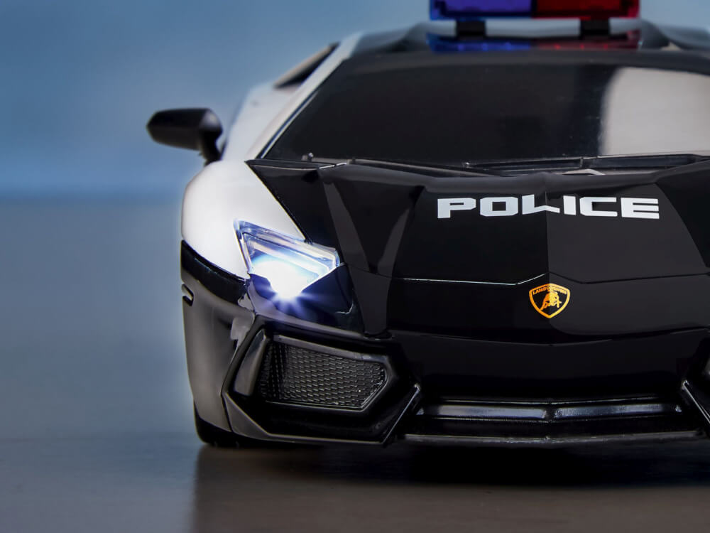 Lamborghini Aventador Police, RC Auto 1:24
