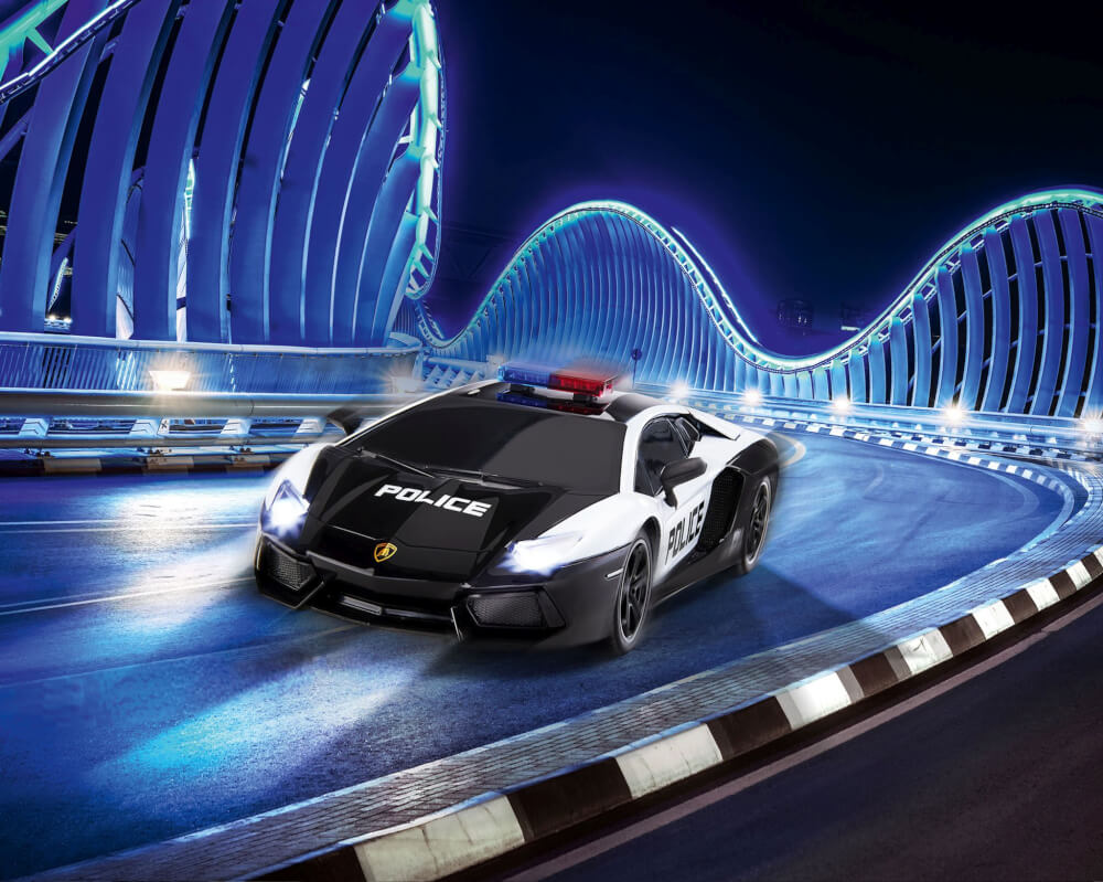 Lamborghini Aventador Police, RC Auto 1:24