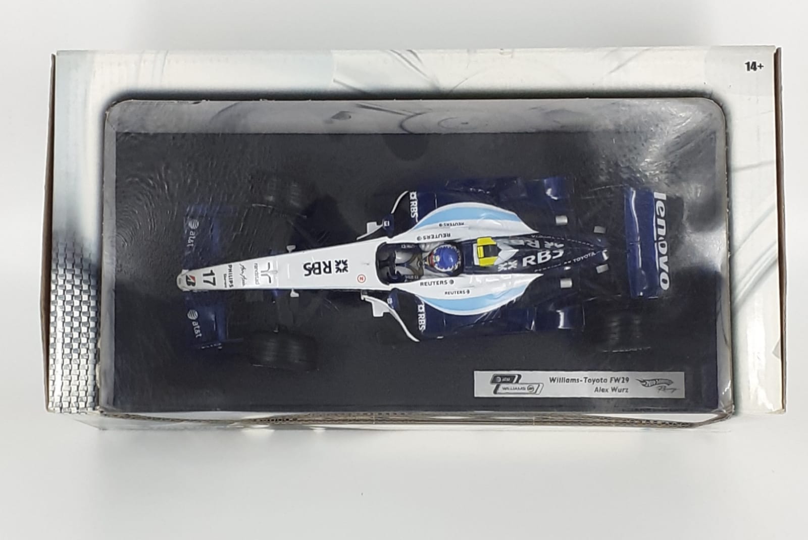 Williams-Toyota FW29  F1 2007  Alex Wurz 1/18