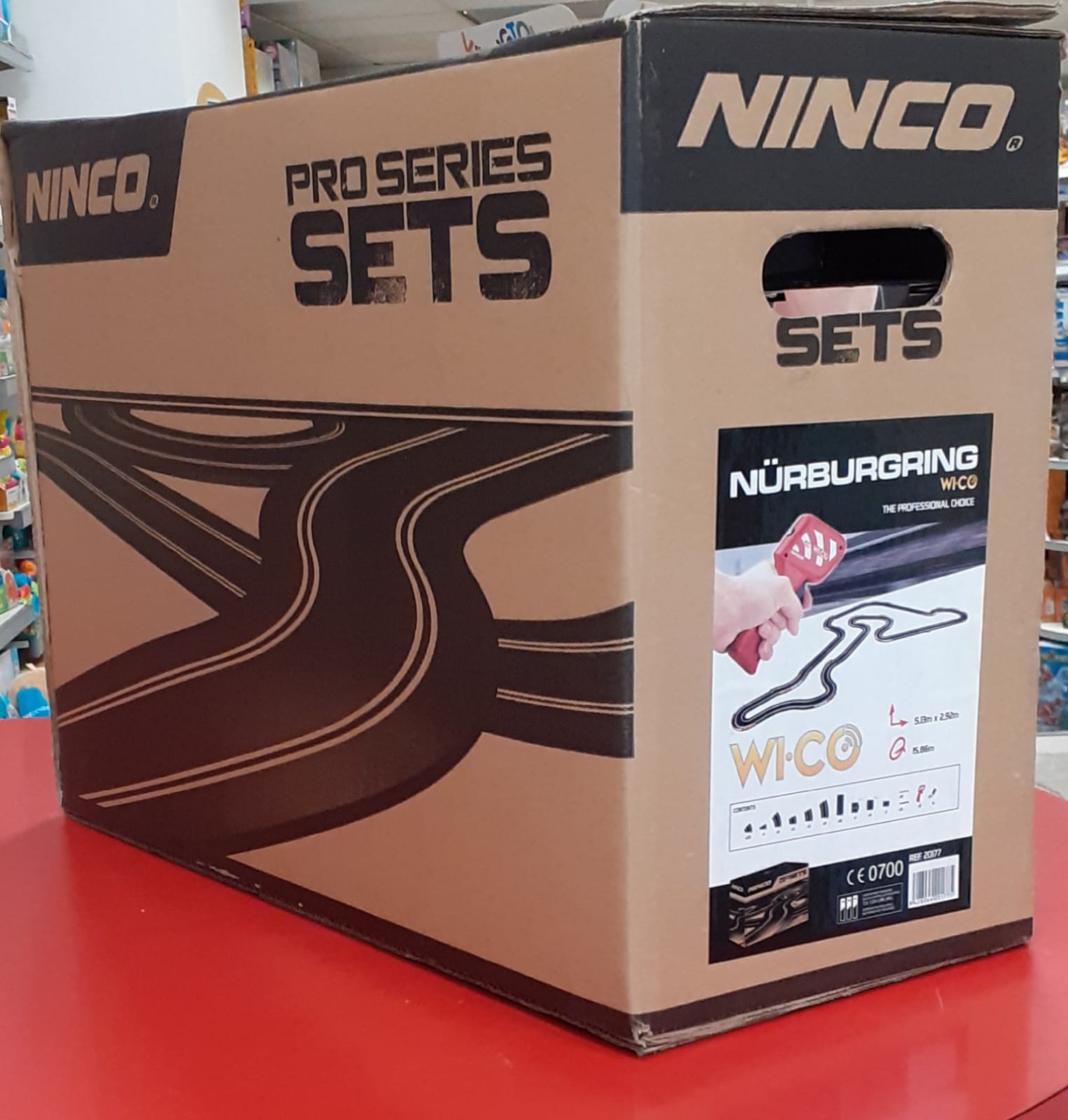 Pista Ninco Nurburgring set WI-CO senza auto