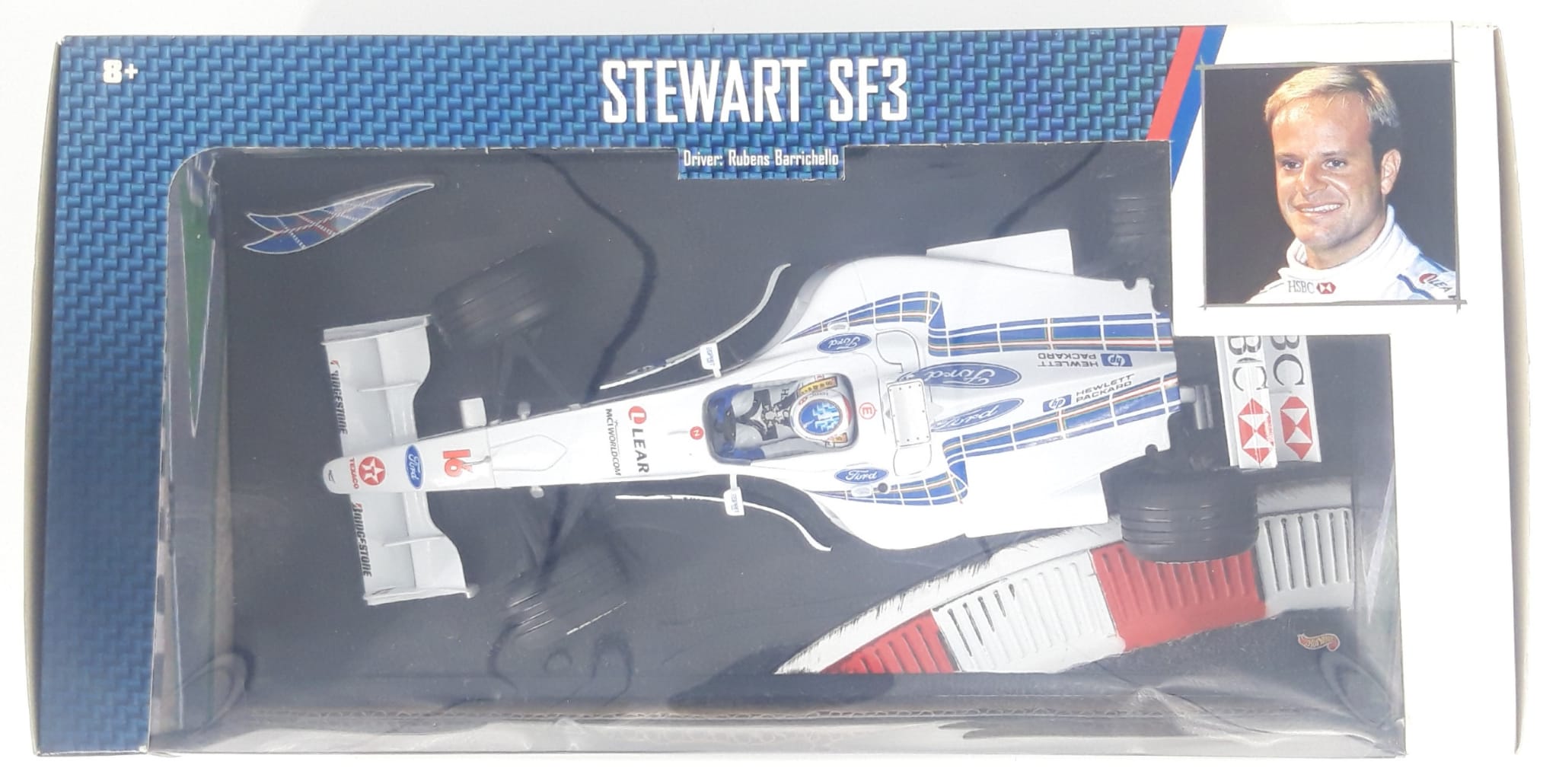 Auto Stewart SF3  Barrichello 1998 scala 1/18