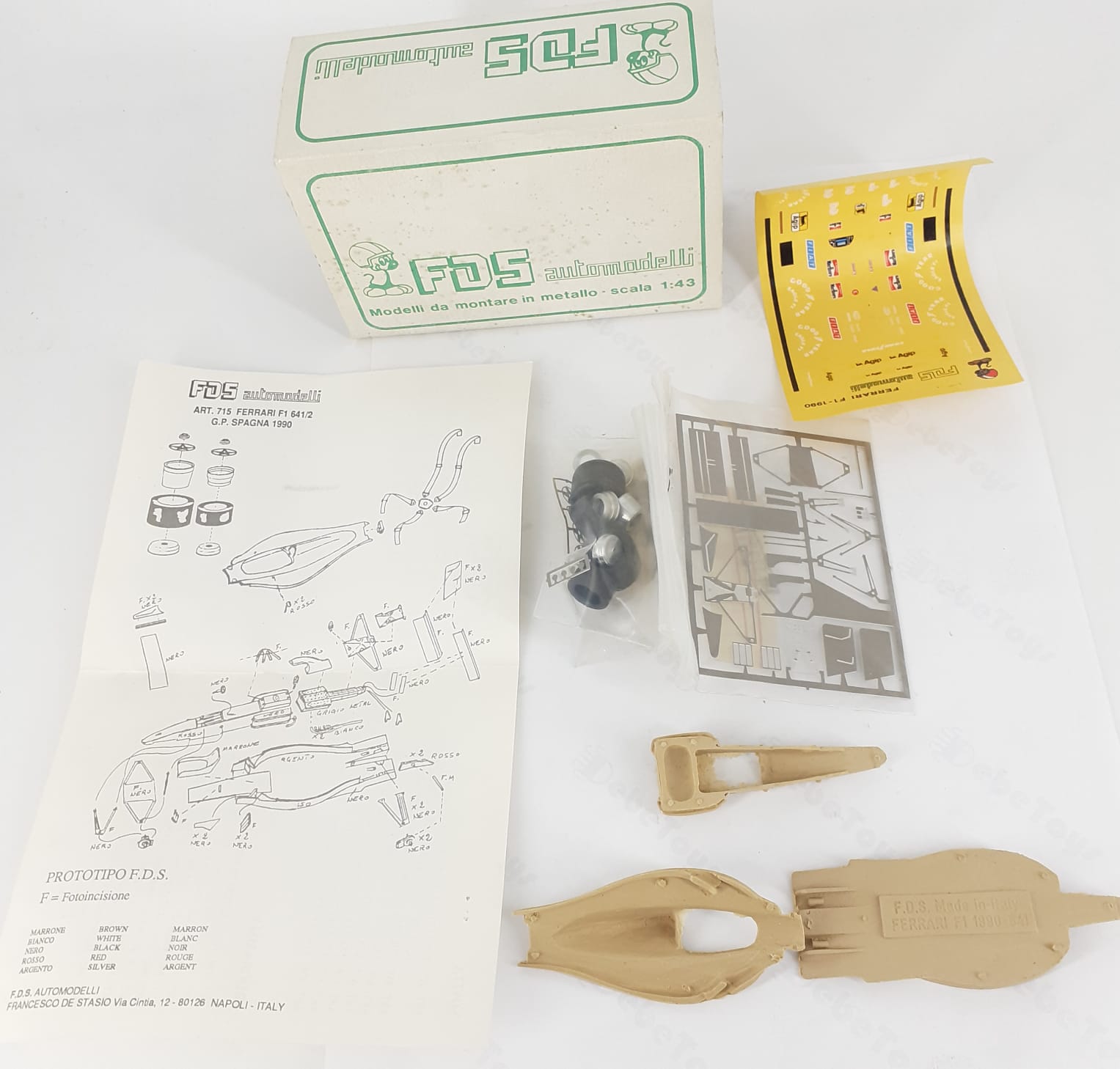 Ferrari F1 641/2 GP Spagna 1990 kit 1/43
