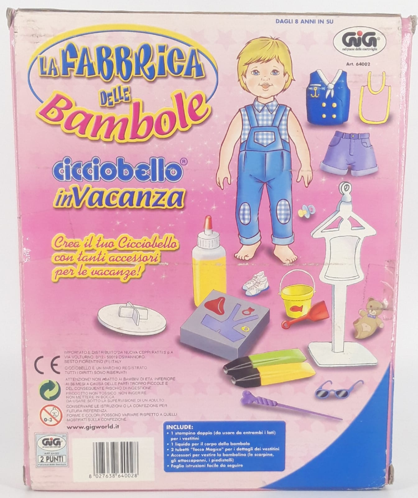 La fabbrica delle bambole cicciobello in vacanza Espansione