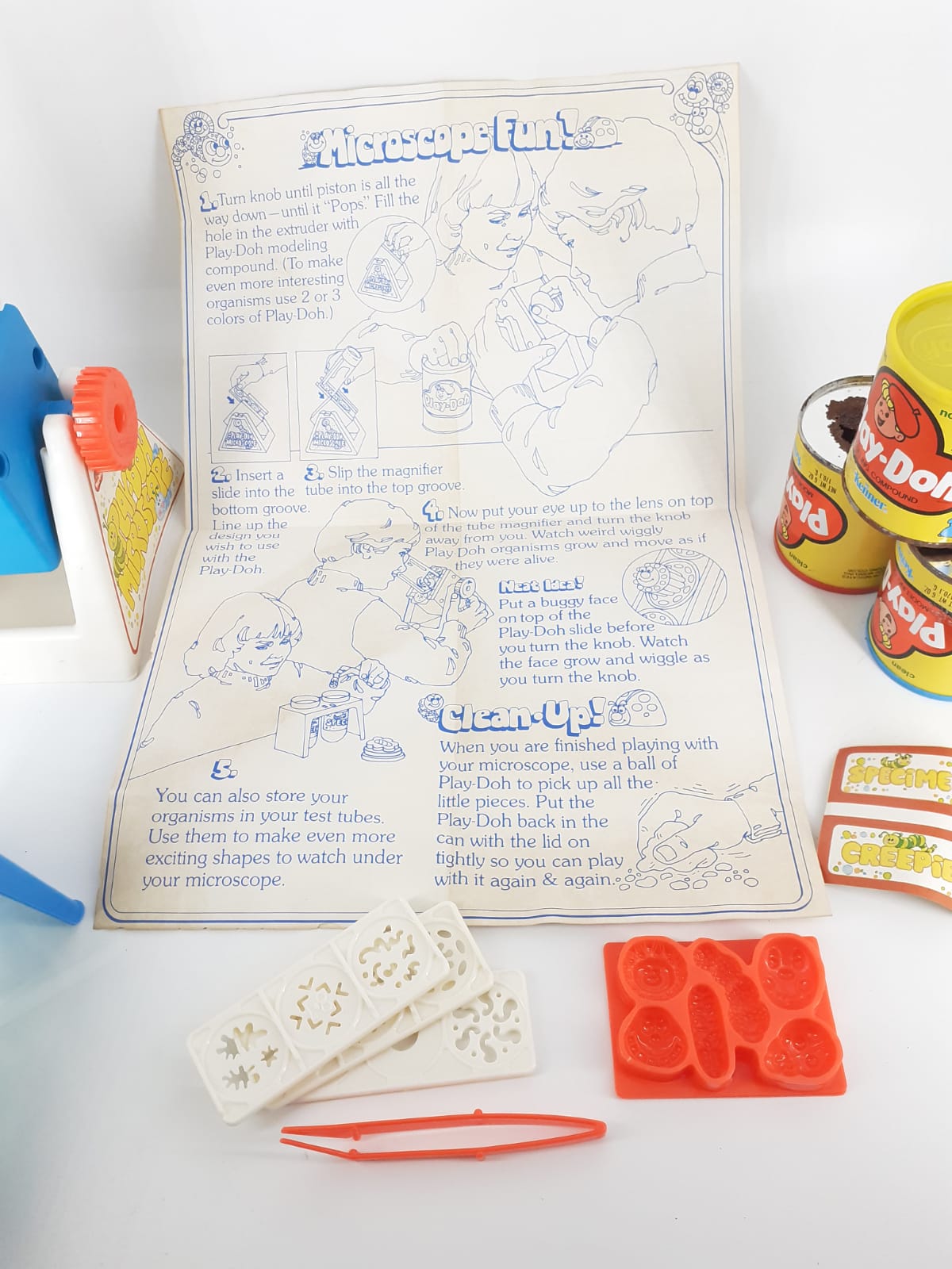 play-doh Microscope anno 1980