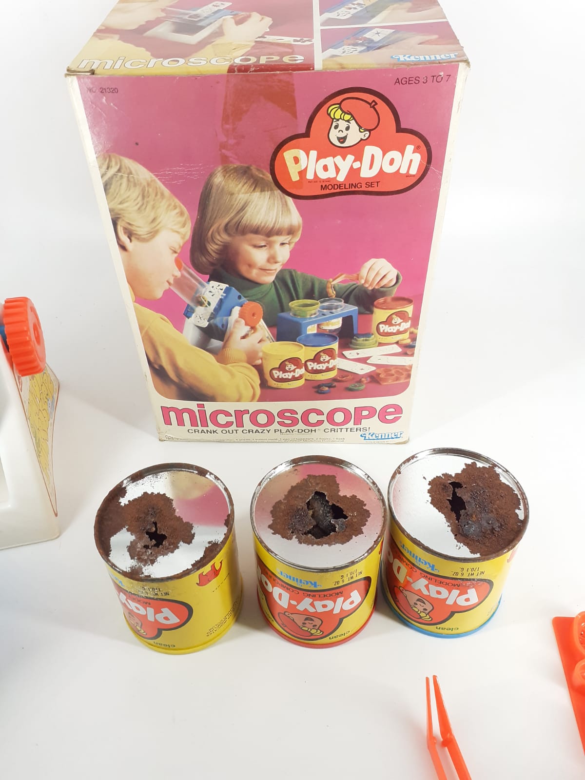 play-doh Microscope anno 1980