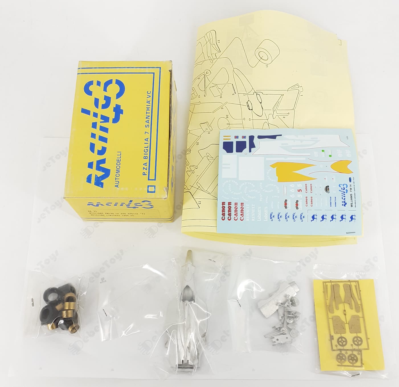 Williams FW 14B Gp Sud Africa 1992 kit 1/43