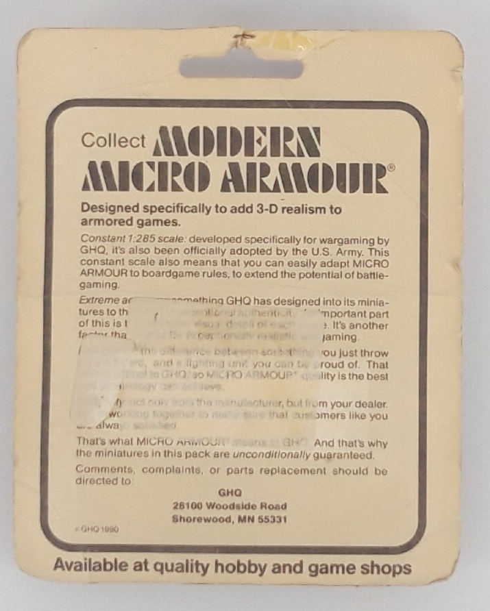 Modern Micro Armour m978 fuel hemmt 1:285