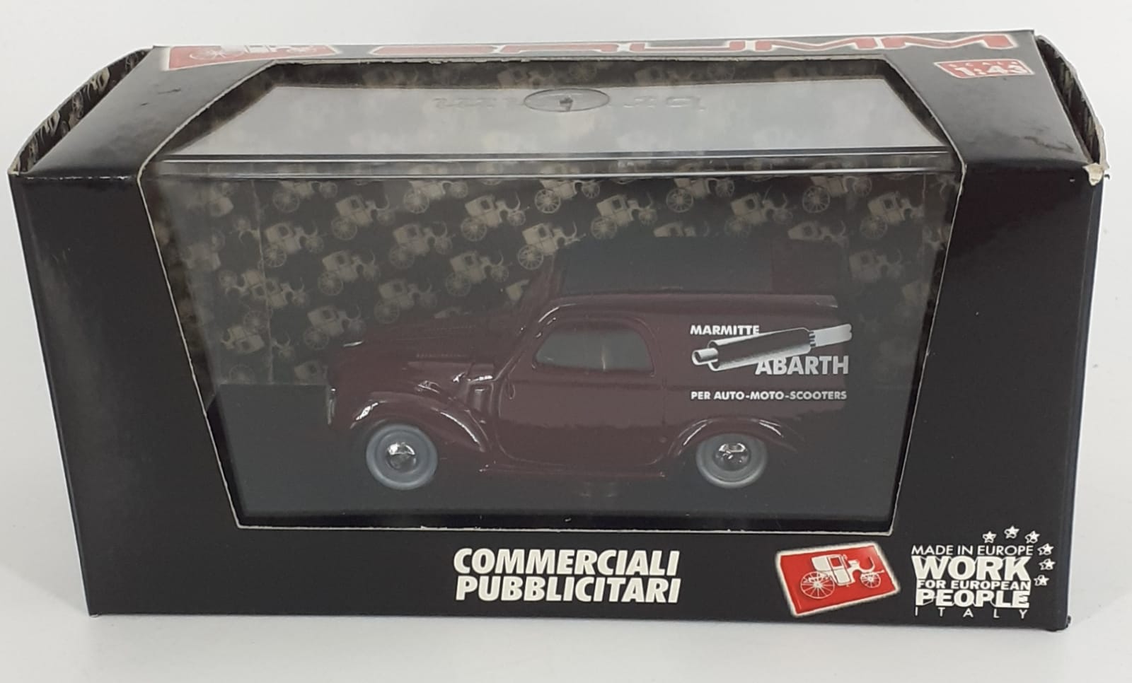 Fiat 500C Furgoncino Marmitte Abarth 1956