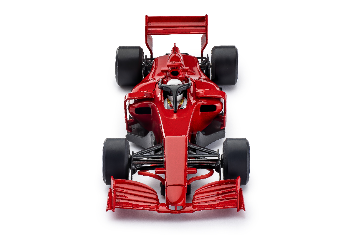 auto F1 monoposto rossa