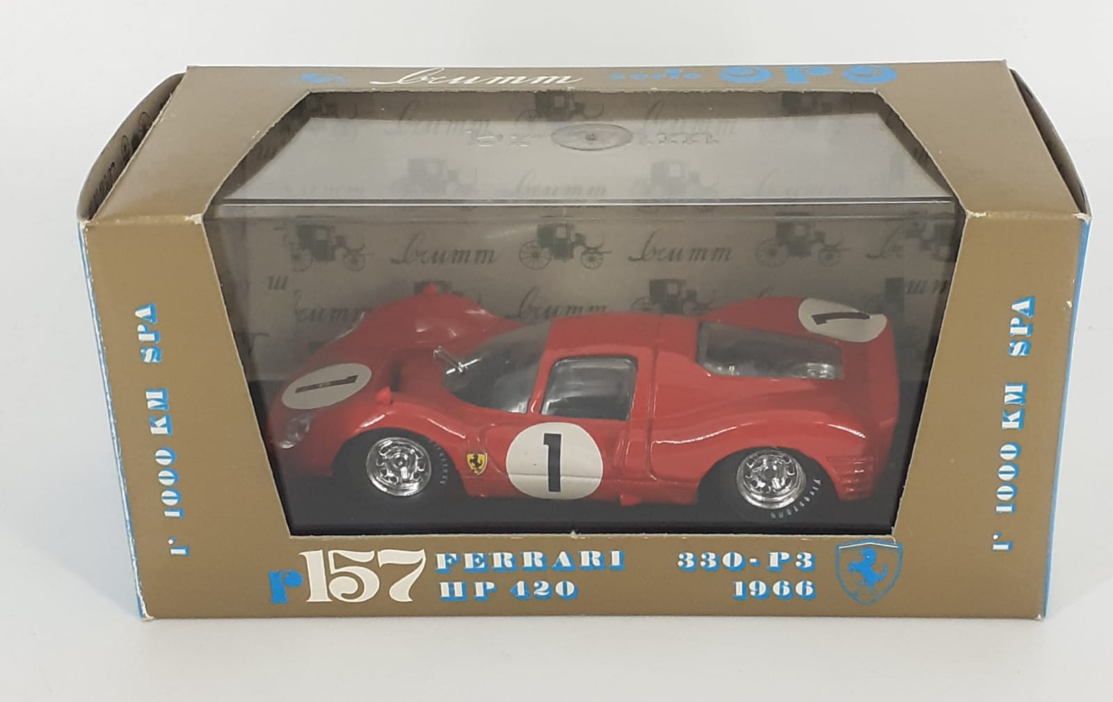 Ferrari 330-P3 HP420 1966 primo classificato 1000 km SPA