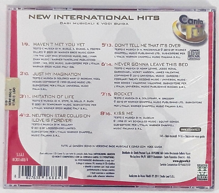 Canta tu CD New International Hits