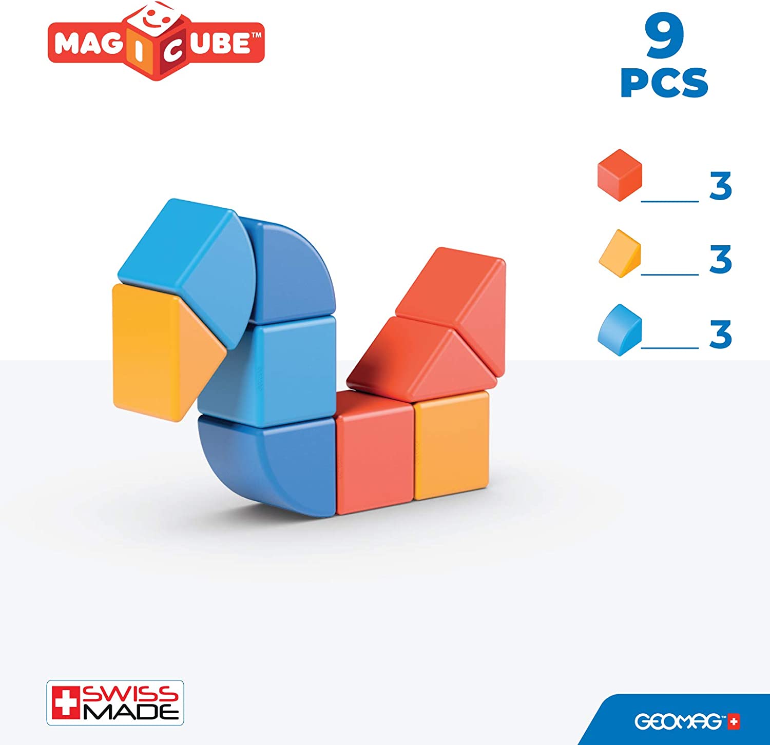 Magicube Starter set 9 pezzi in plastica riciclata