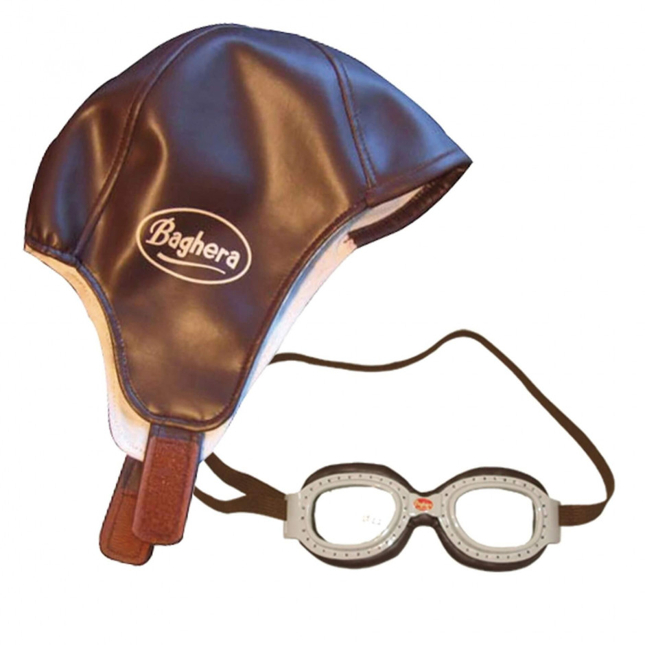 Aereo Spedster cavalcabile con caschetto e occhiali
