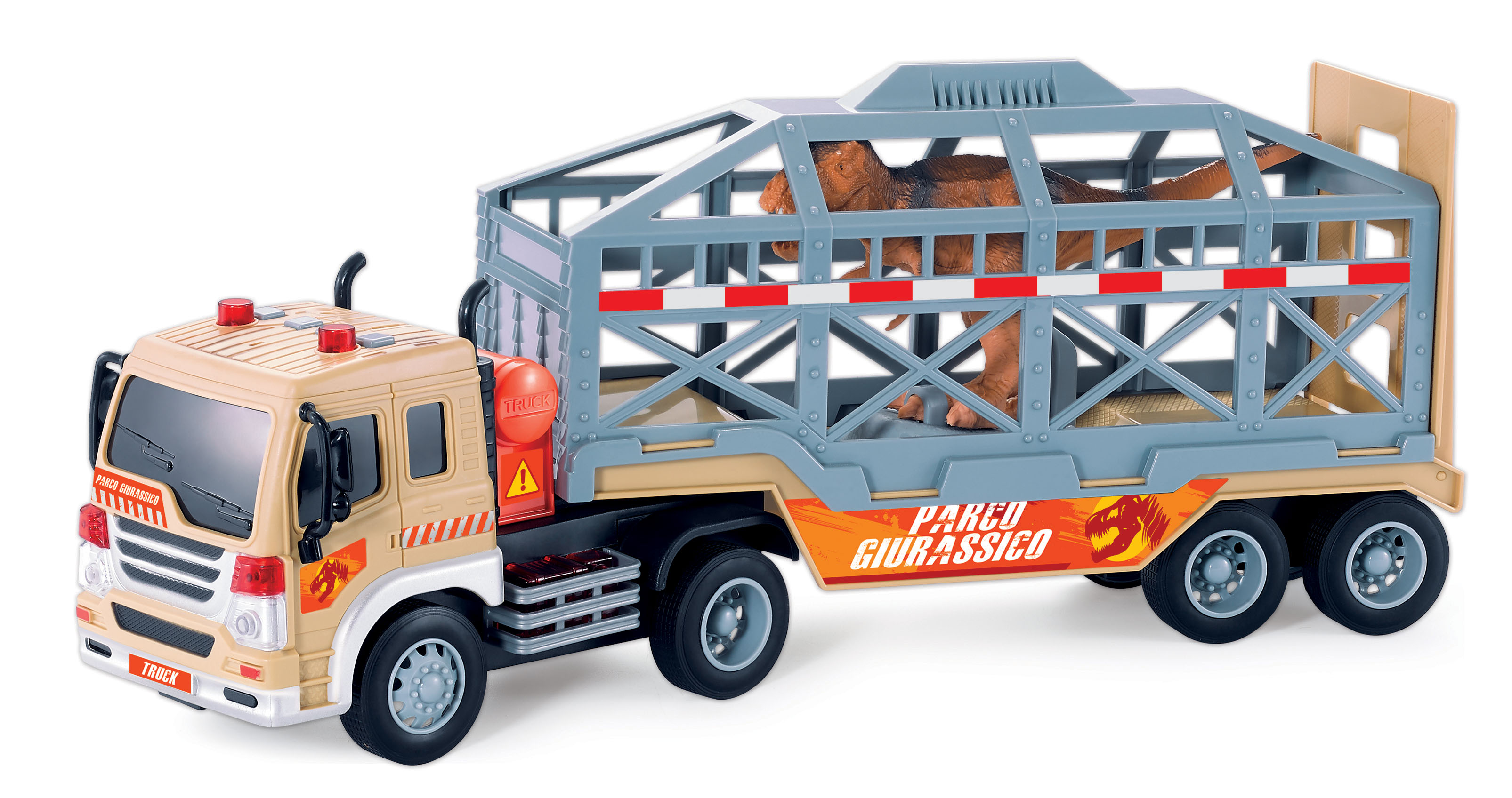 Camion trasporto dinosauri
