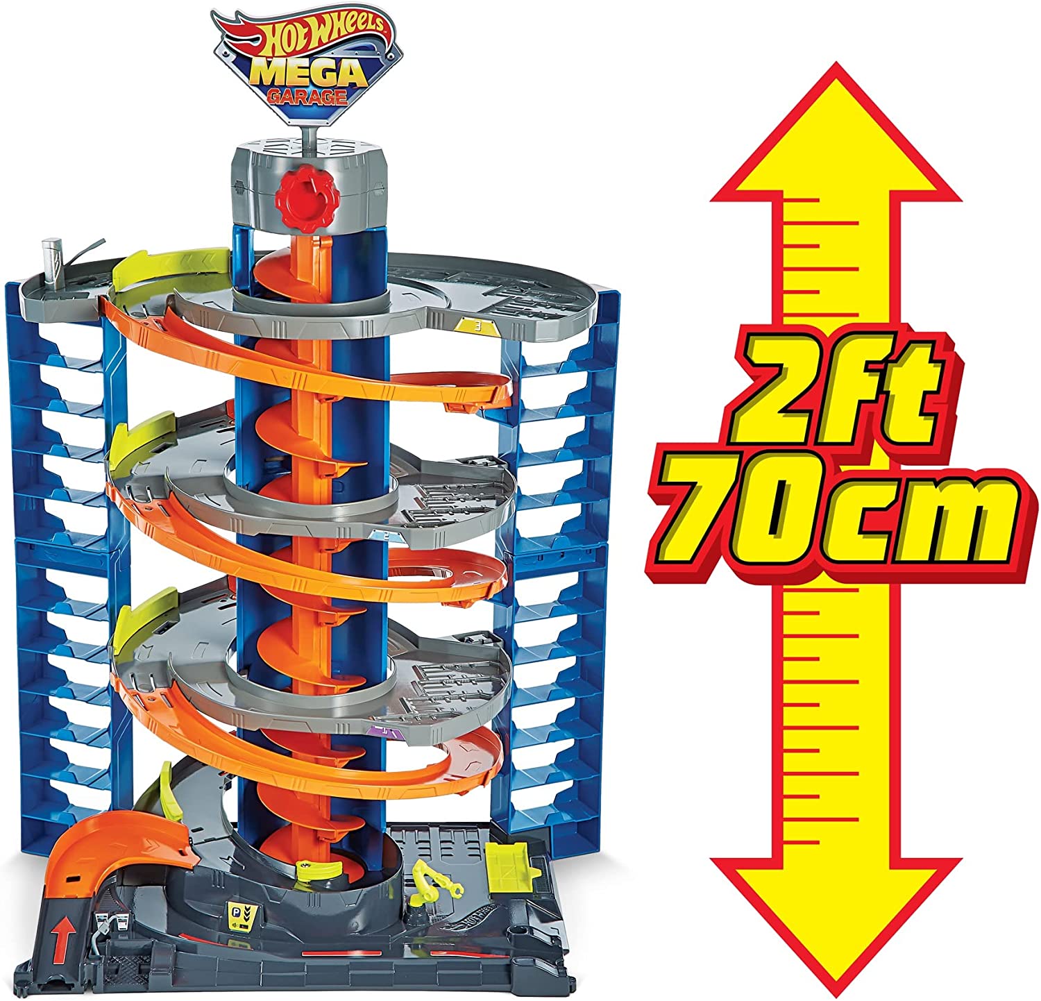 Mega garage con veicolo Hot Wheels