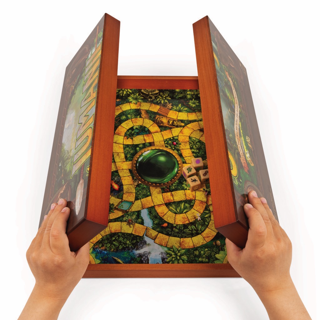 Jeu De Société Jumanji 1995 - Édition Solo - Version Italienne - Vintage MB