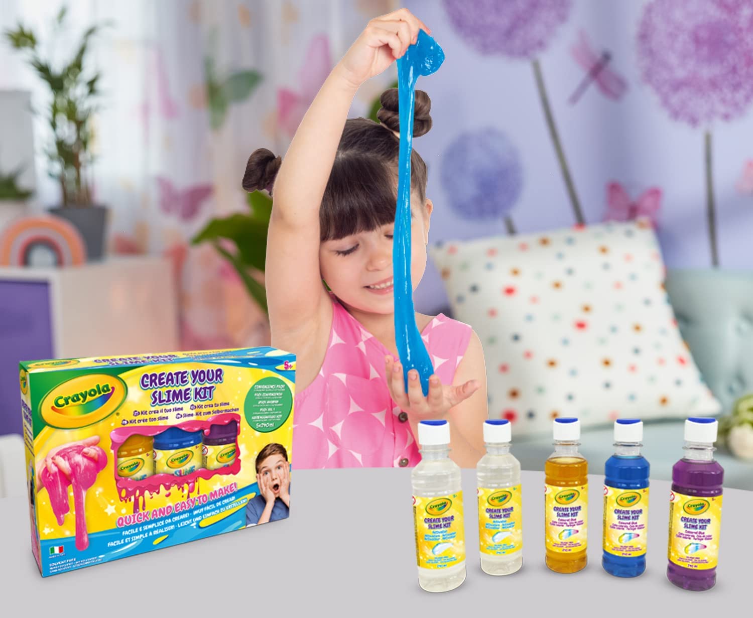 set crea il tuo Slime Crayola