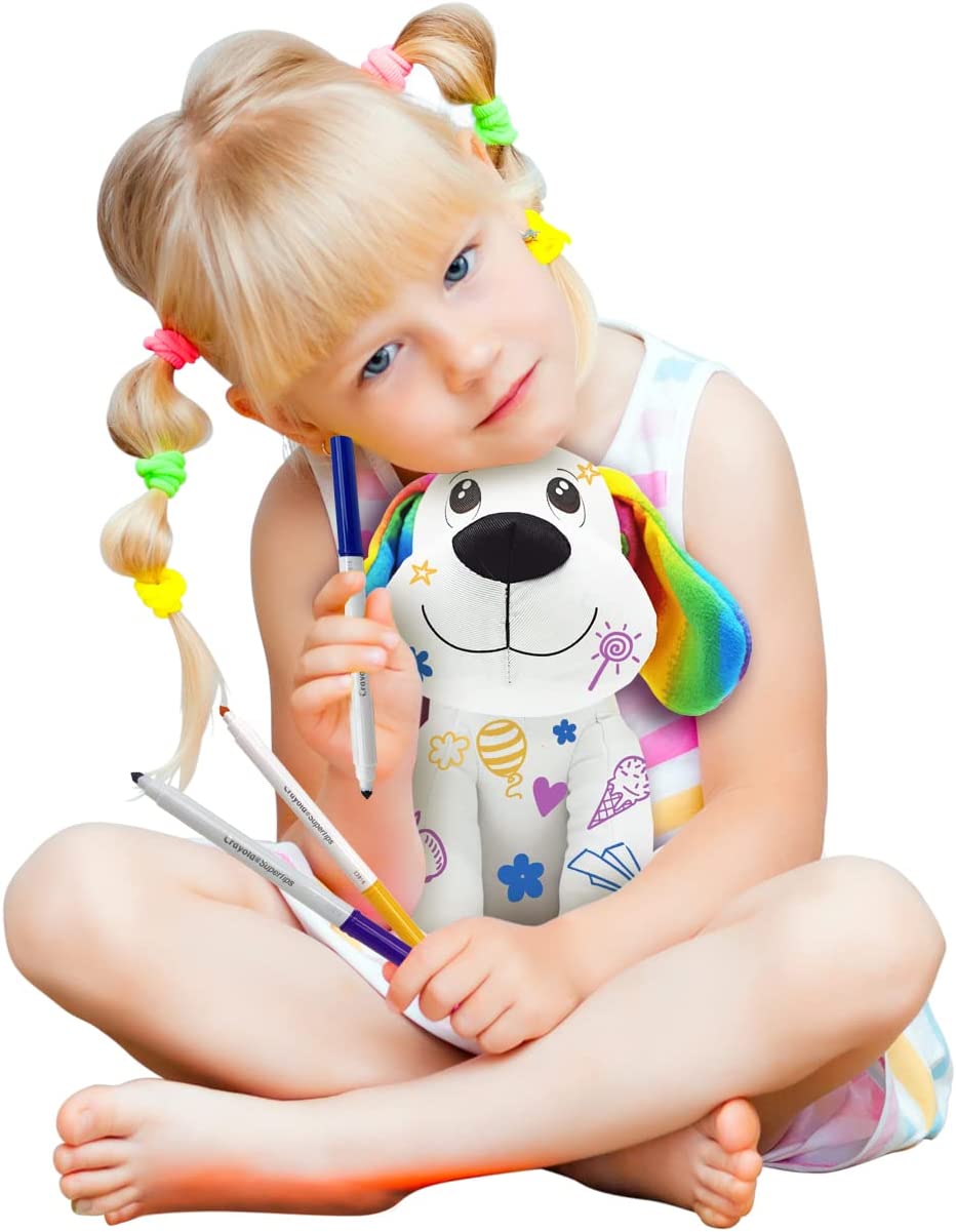 Color &amp; Plush Cucciolo crayola
