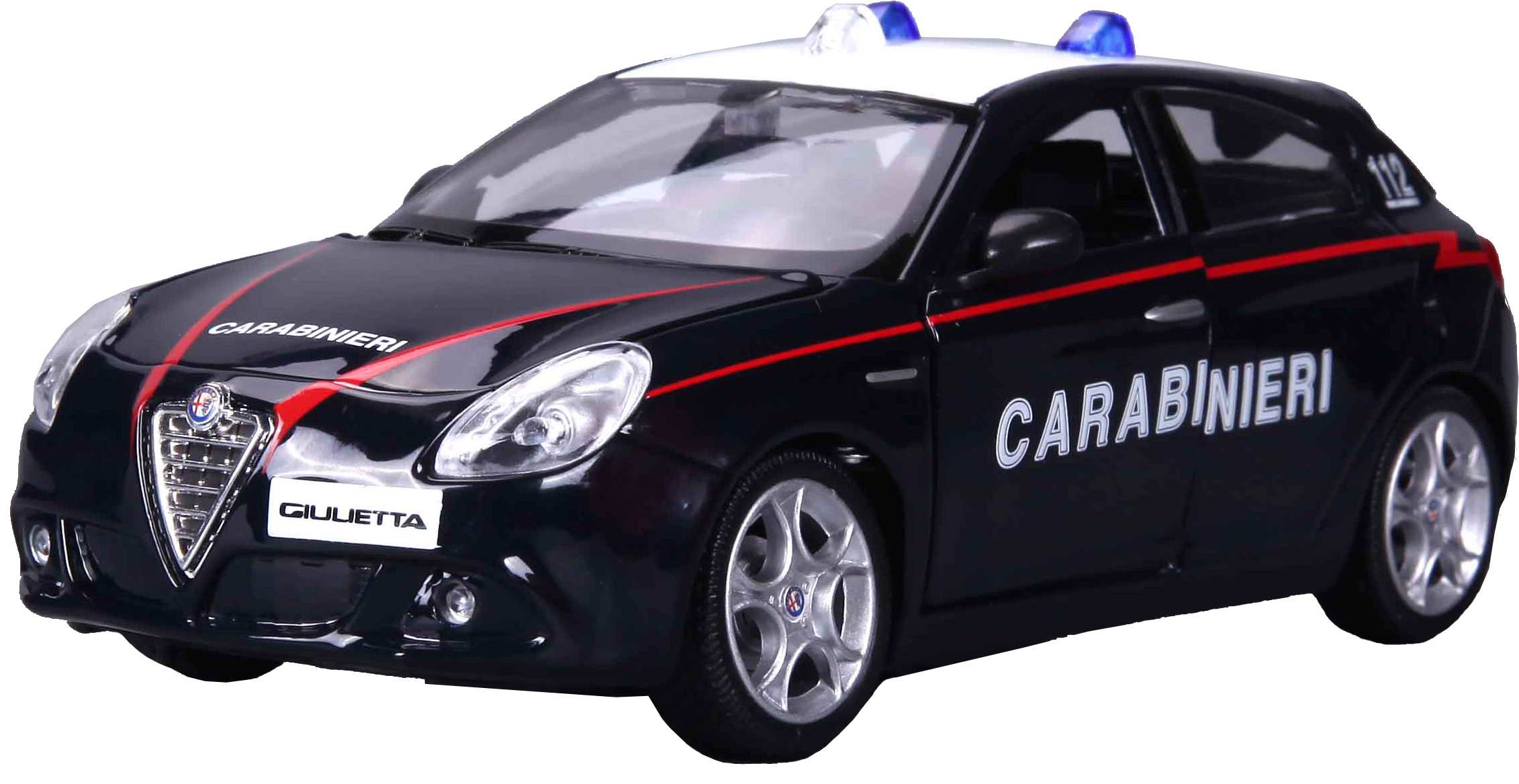 auto carabinieri alfa romeo 1/24