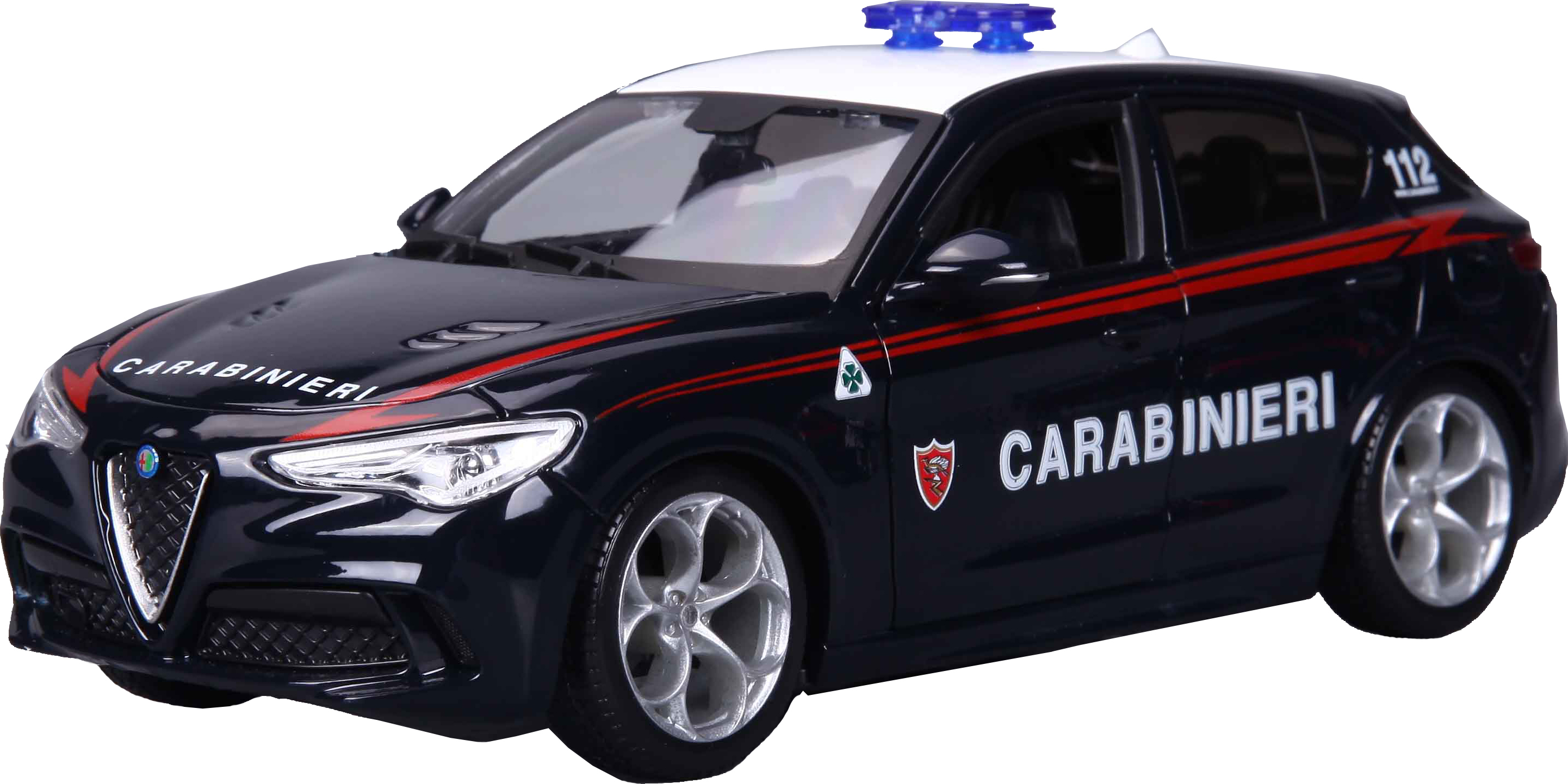 auto carabinieri alfa romeo 1/24