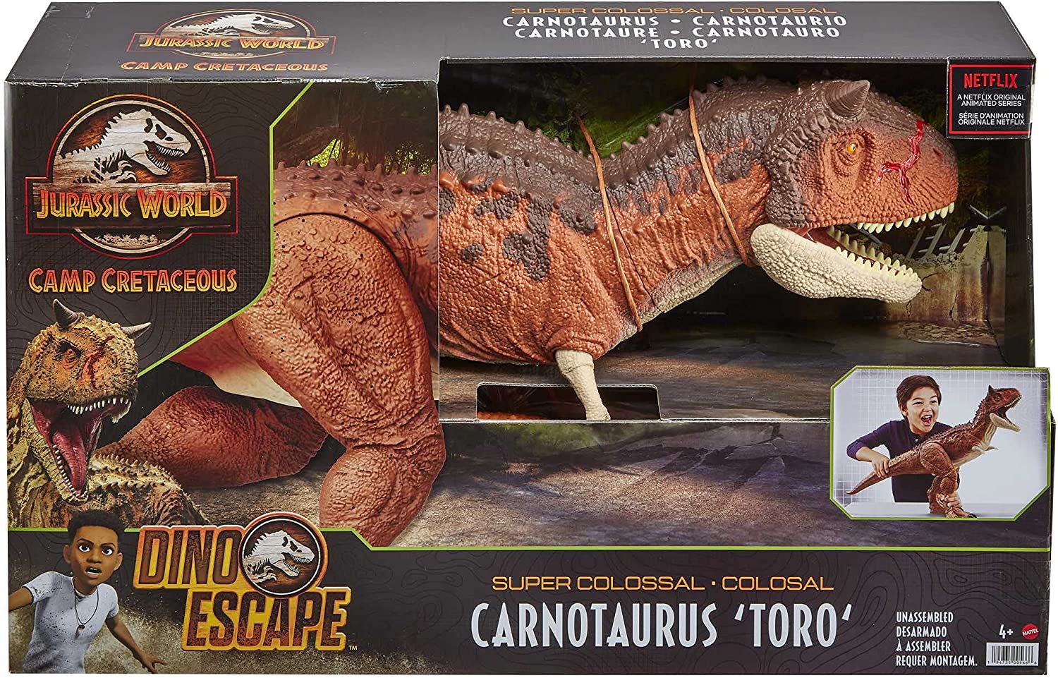 Carnotauro super colosso Jurassik