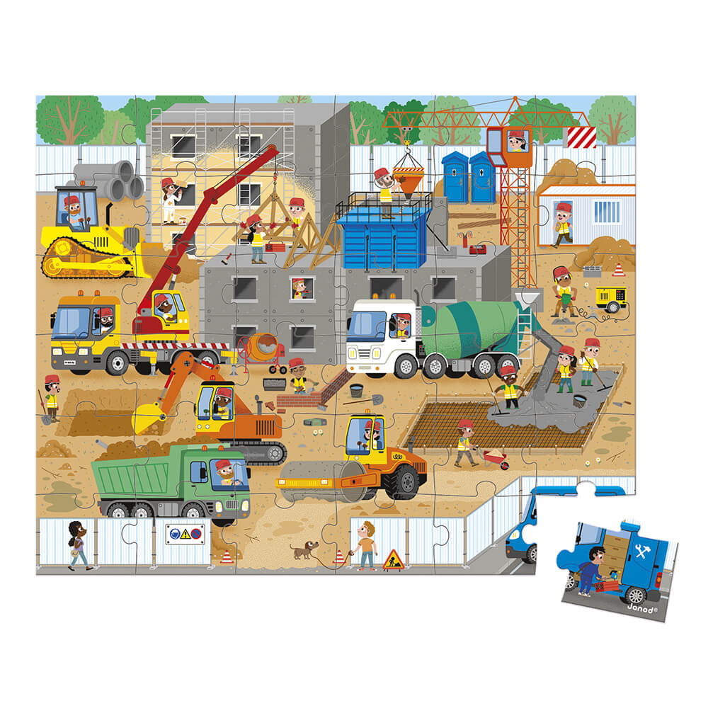 Puzzle cantiere 36 pz