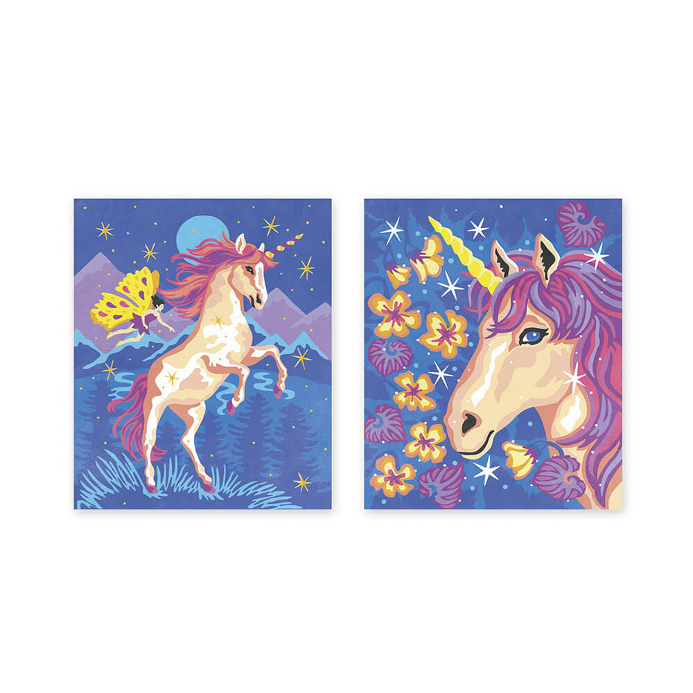 Dipingi con i numeri Unicorni