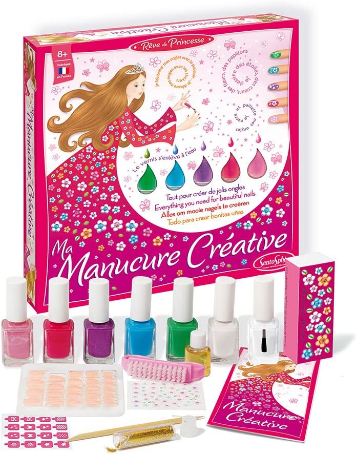 set manicure creativa con smalti