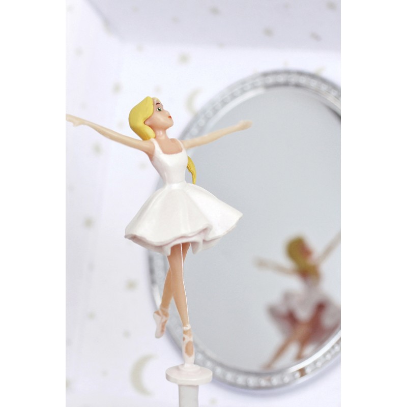Carillon cubo portagioie fosforescente Ballerina©