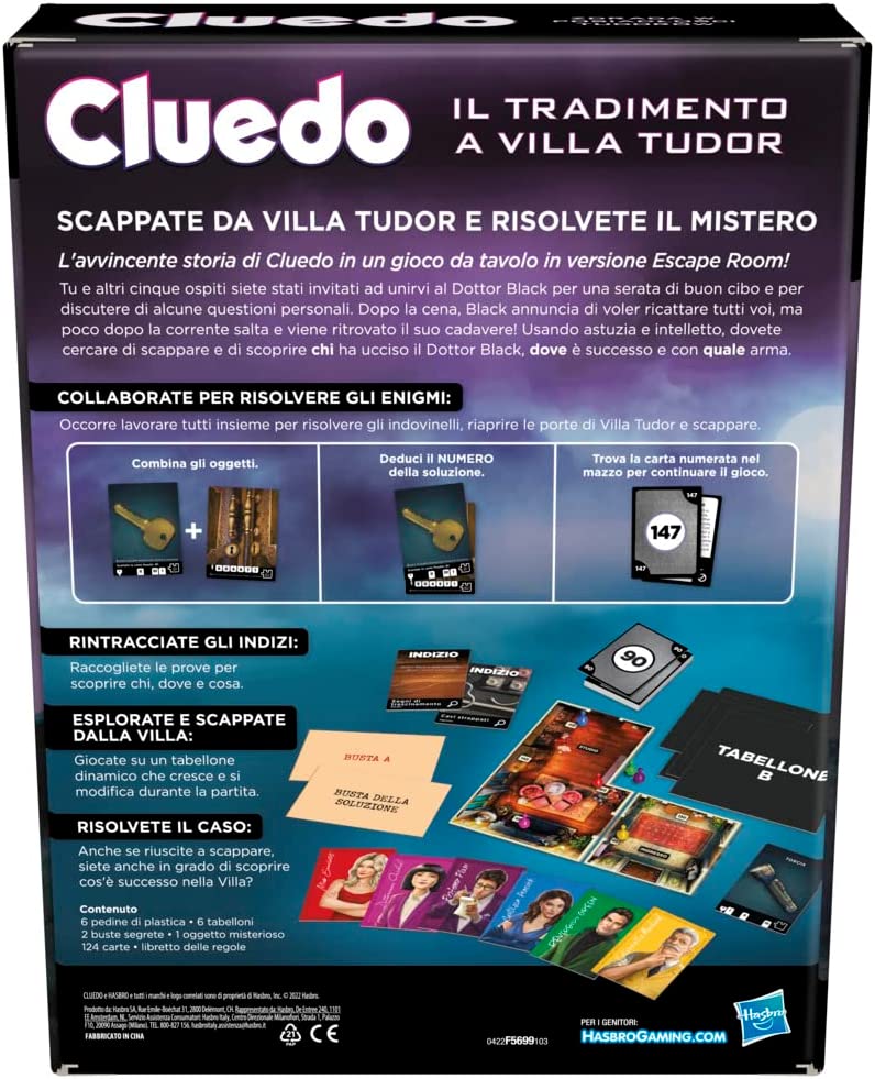 Cluedo Escape, Il Tradimento a Villa Tudor