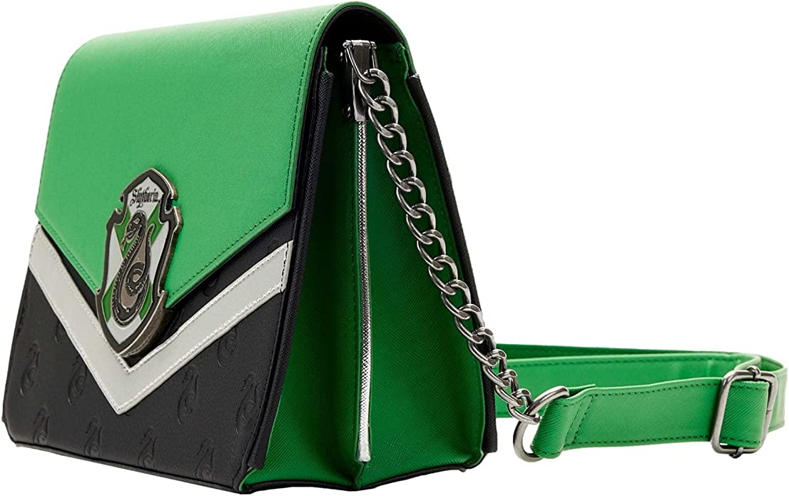 Borsa a tracolla con catena Serpeverde - Harry Potter