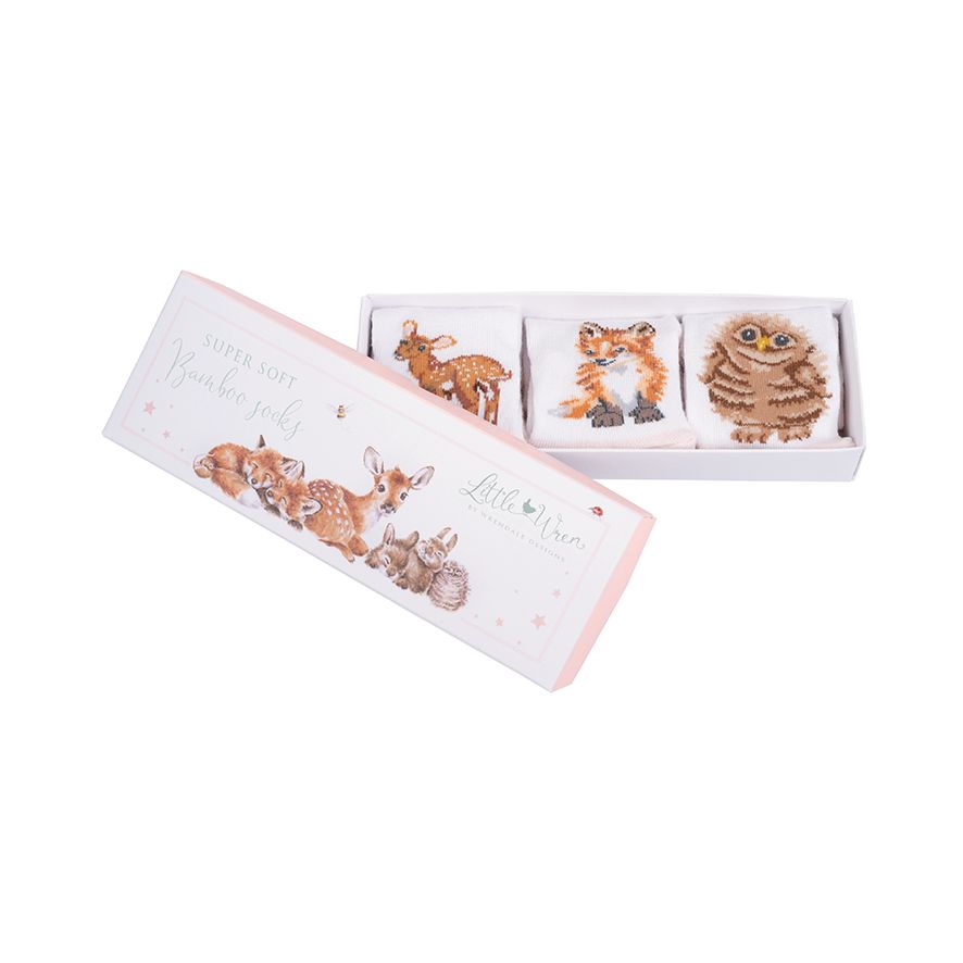 Set calzini neonato Little Forest  6-12 mesi