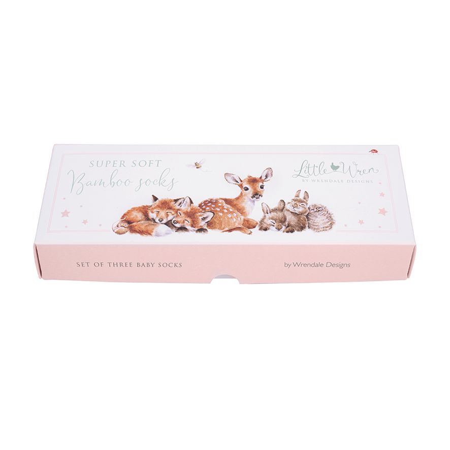 Set calzini neonato Little Forest  6-12 mesi