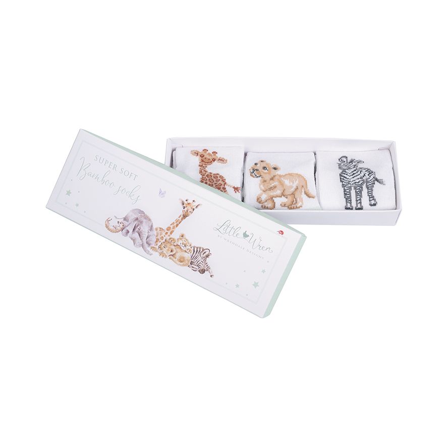 Set di calzini per bebè Little Savannah 6-12 mesi