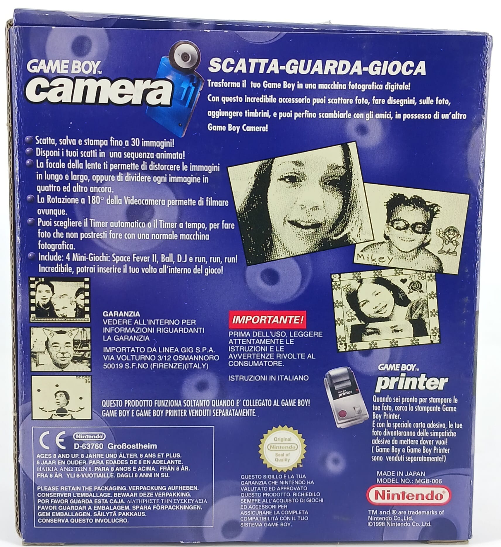 Game Boy camera Blu