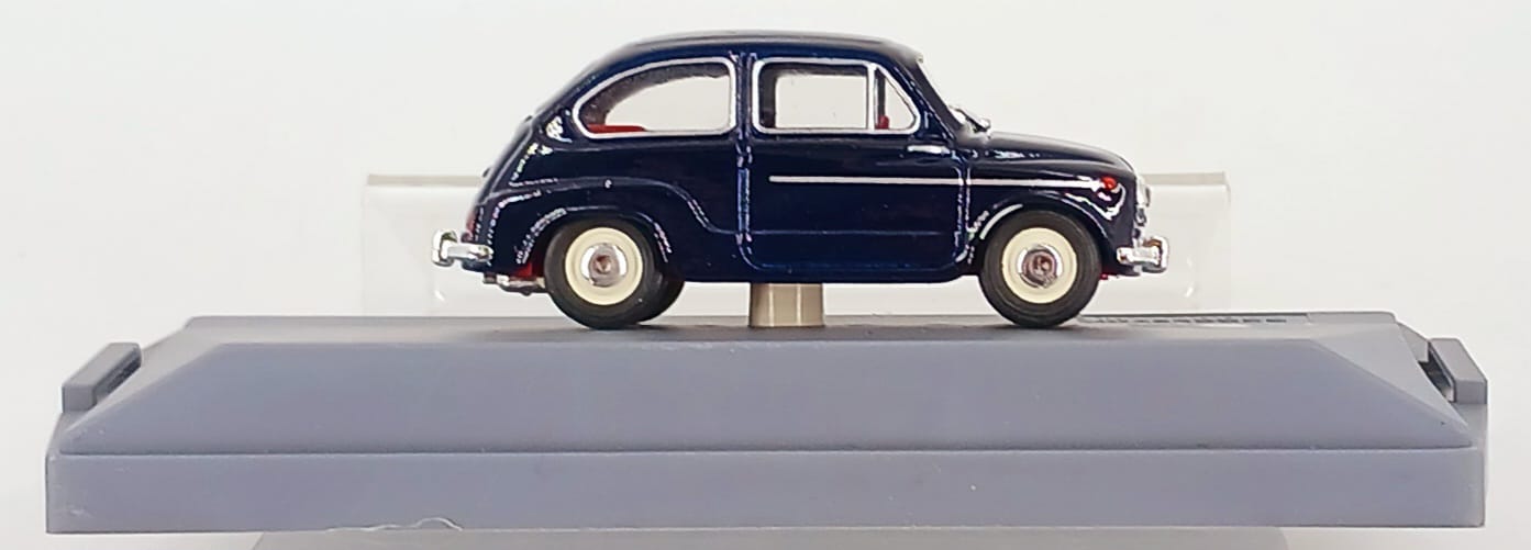 Fiat 600 D Berlina stradale nera 1960 1:43