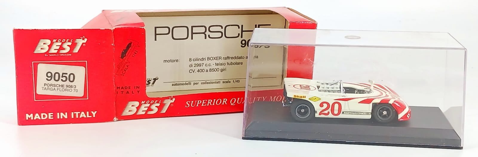 Porche 908/3 Targa Florio 1970  1:43