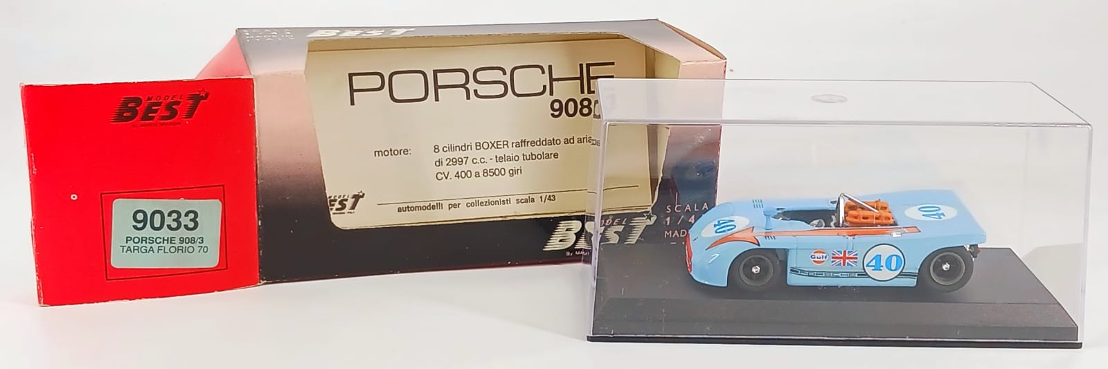 Porsche 908/3 Targa Florio 1970 1/43
