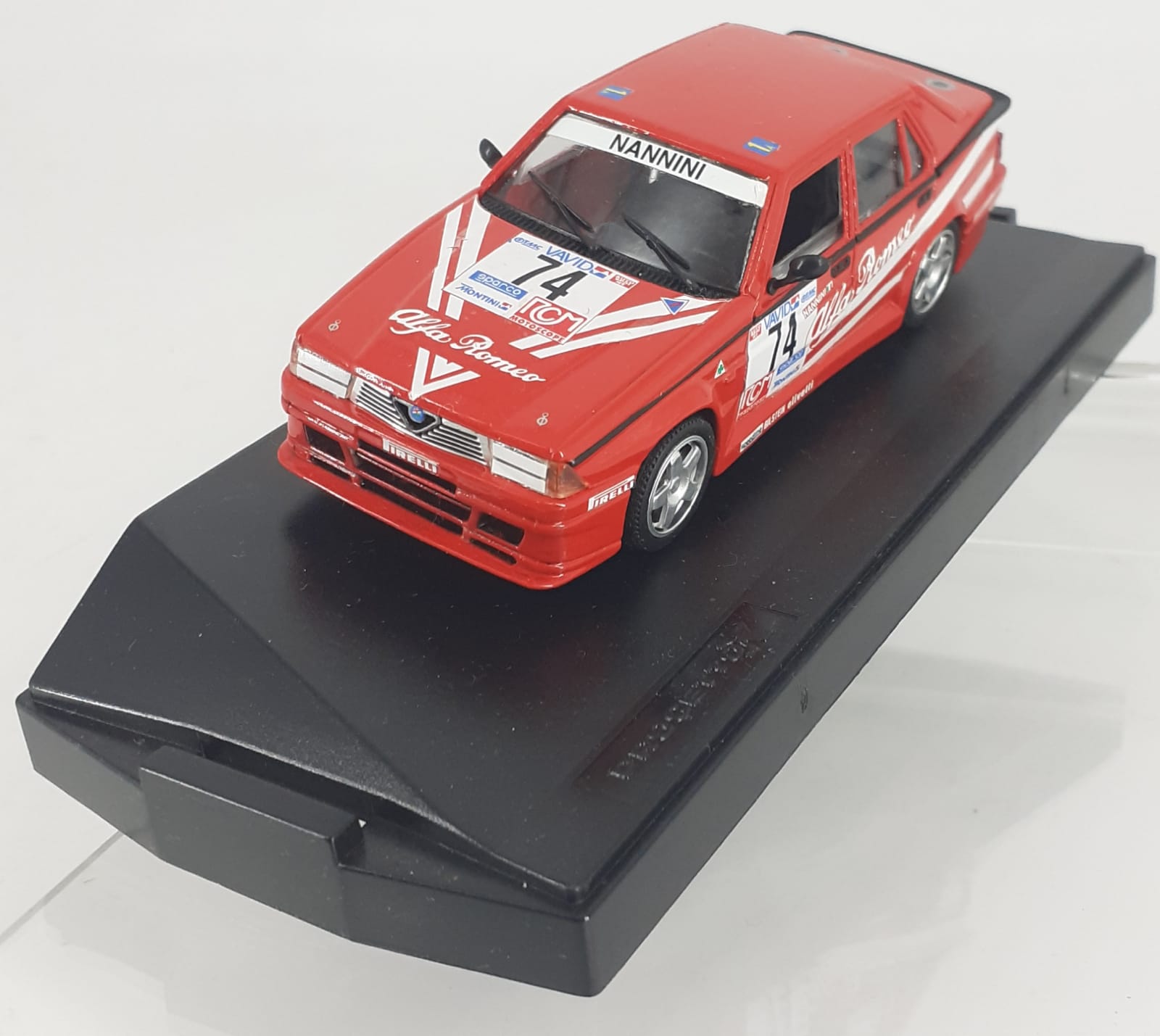 Alfa romeo 75 evoluzione Gr.A Giro d'Italia 1987 1/43